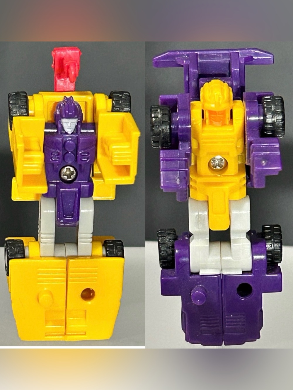 G1 Transformers Micromasters Constructor Squad Excavator & Grit Action Figures